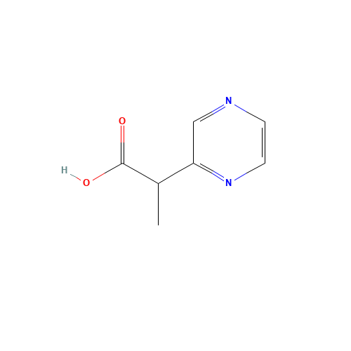 2-pyrazin-2-ylpropanoic acid (CAS: 36932-80-6) - Related Chemical Product
