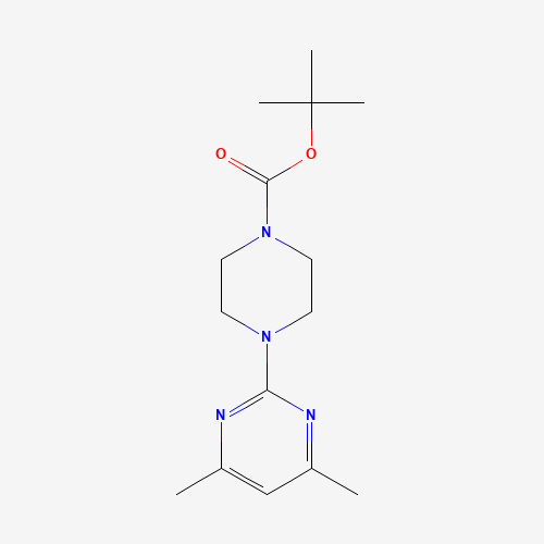 tert-butyl 4-(4,6-dimethylpyrimidin-2-yl)piperazine-1-carboxylate (CAS: 124894-09-3) - Related Chemical Product