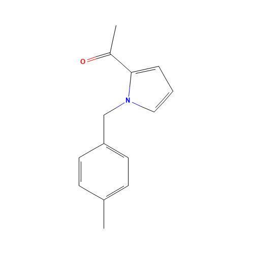 1-[1-[(4-methylphenyl)methyl]pyrrol-2-yl]ethanone (CAS: 251924-63-7) - Related Chemical Product