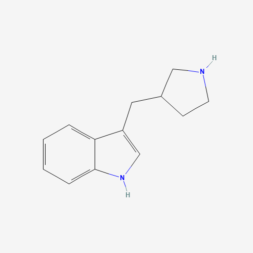 3-(pyrrolidin-3-ylmethyl)-1H-indole (CAS: 1228601-27-1) - Related Chemical Product