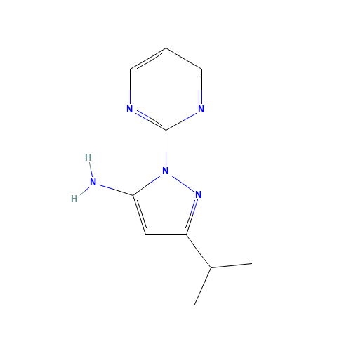 5-propan-2-yl-2-pyrimidin-2-ylpyrazol-3-amine (CAS: 1153082-81-5) - Related Chemical Product