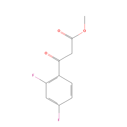 methyl 3-(2,4-difluorophenyl)-3-oxopropanoate (CAS: 185302-85-6) - Related Chemical Product