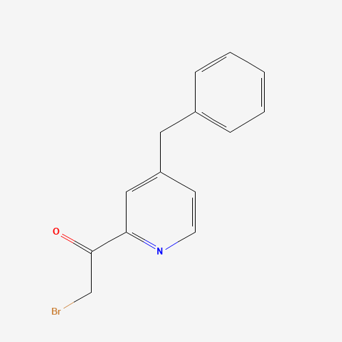 1-(4-benzylpyridin-2-yl)-2-bromoethanone (CAS: 1420469-94-8) - Related Chemical Product