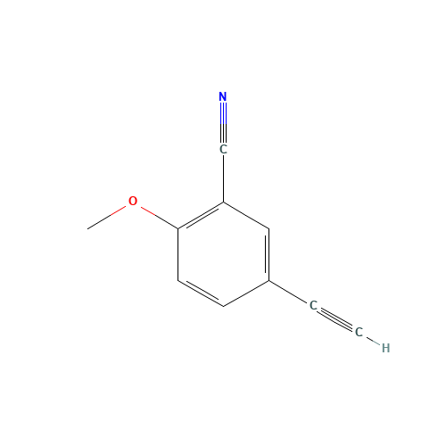 5-ethynyl-2-methoxybenzonitrile (CAS: 1062617-60-0) - Related Chemical Product