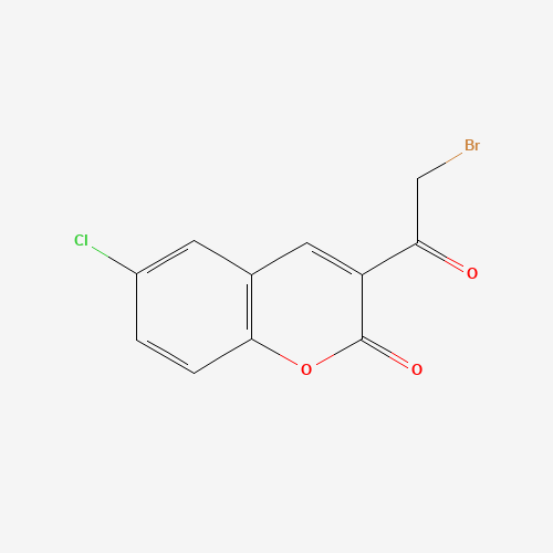 3-(2-bromoacetyl)-6-chlorochromen-2-one (CAS: 106577-99-5) - Related Chemical Product