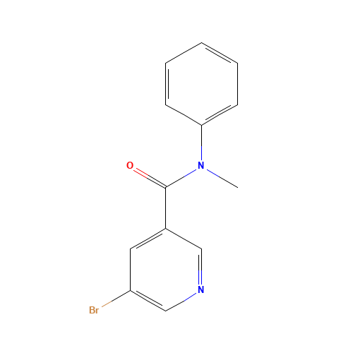 5-bromo-N-methyl-N-phenylpyridine-3-carboxamide (CAS: 342013-92-7) - Related Chemical Product