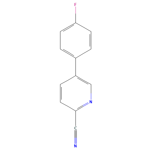 5-(4-fluorophenyl)pyridine-2-carbonitrile (CAS: 914349-75-0) - Related Chemical Product