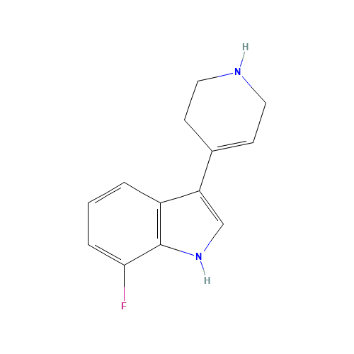 7-fluoro-3-(1,2,3,6-tetrahydropyridin-4-yl)-1H-indole (CAS: 200714-22-3) - Related Chemical Product