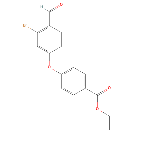 ethyl 4-(3-bromo-4-formylphenoxy)benzoate (CAS: 1196474-68-6) - Related Chemical Product