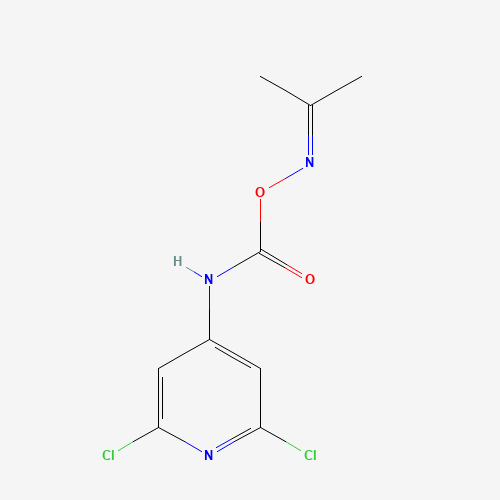 (propan-2-ylideneamino) N-(2,6-dichloropyridin-4-yl)carbamate (CAS: 286436-01-9) - Related Chemical Product