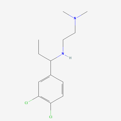 N-[1-(3,4-dichlorophenyl)propyl]-N',N'-dimethylethane-1,2-diamine (CAS: 57095-13-3) - Related Chemical Product
