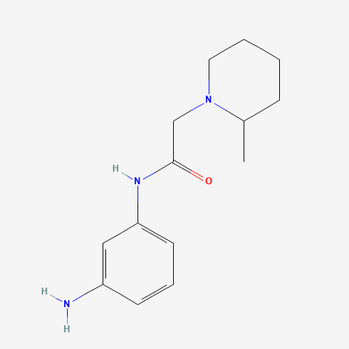 N-(3-aminophenyl)-2-(2-methylpiperidin-1-yl)acetamide (CAS: 937623-56-8) - Related Chemical Product