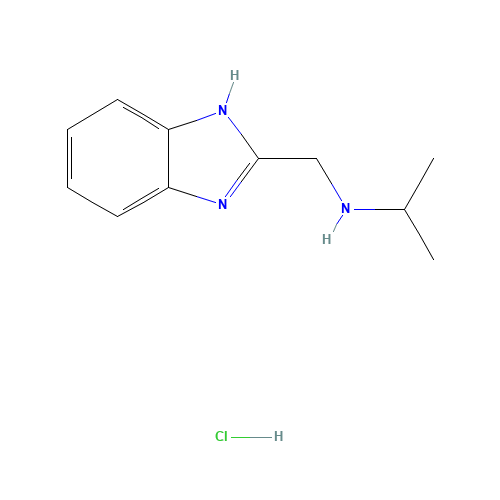 N-(1H-benzimidazol-2-ylmethyl)propan-2-amine;hydrochloride (CAS: 1224165-16-5) - Related Chemical Product