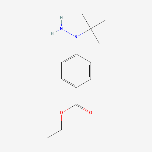 ethyl 4-[amino(tert-butyl)amino]benzoate (CAS: 36171-21-8) - Related Chemical Product