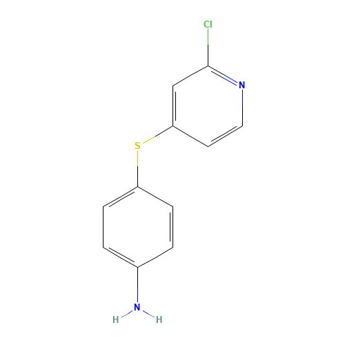 4-(2-chloropyridin-4-yl)sulfanylaniline (CAS: 1316820-31-1) - Related Chemical Product