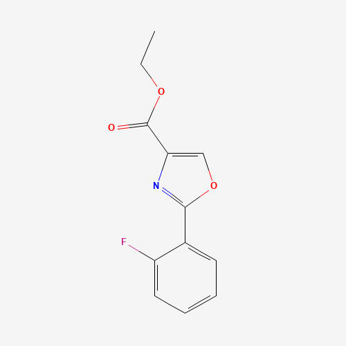 ethyl 2-(2-fluorophenyl)-1,3-oxazole-4-carboxylate (CAS: 885274-78-2) - Related Chemical Product