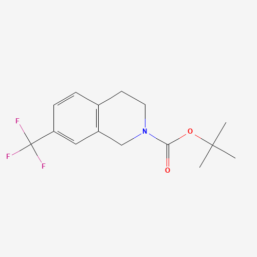 tert-butyl 7-(trifluoromethyl)-3,4-dihydro-1H-isoquinoline-2-carboxylate (CAS: 1257855-77-8) - Related Chemical Product