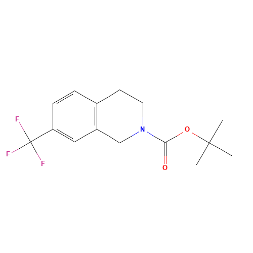tert-butyl 7-(trifluoromethyl)-3,4-dihydro-1H-isoquinoline-2-carboxylate (CAS: 1257855-77-8) - Related Chemical Product