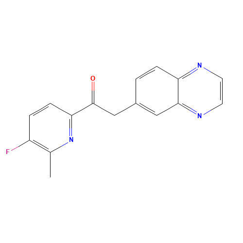 1-(5-fluoro-6-methylpyridin-2-yl)-2-quinoxalin-6-ylethanone (CAS: 1132610-44-6) - Related Chemical Product