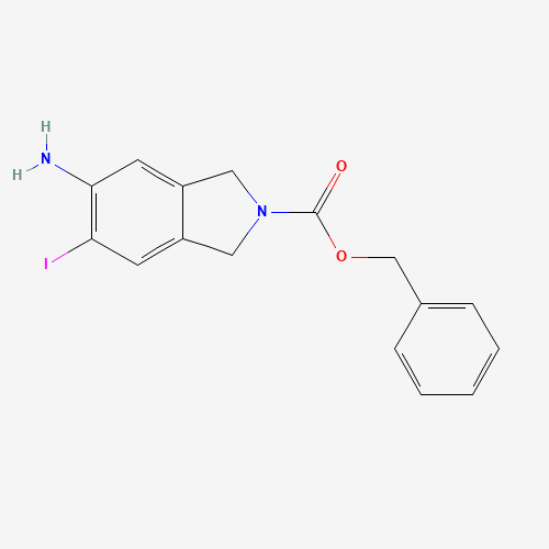benzyl 5-amino-6-iodo-1,3-dihydroisoindole-2-carboxylate (CAS: 944317-37-7) - Related Chemical Product