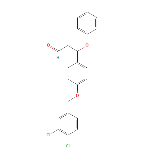 3-[4-[(3,4-dichlorophenyl)methoxy]phenyl]-3-phenoxypropanal (CAS: 1202577-21-6) - Related Chemical Product