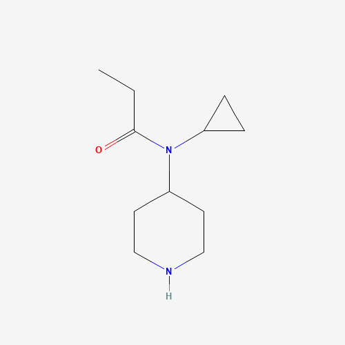 N-cyclopropyl-N-piperidin-4-ylpropanamide (CAS: 1225652-67-4) - Related Chemical Product