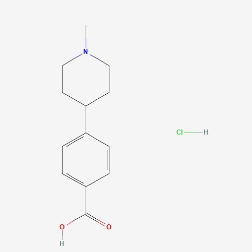 4-(1-methylpiperidin-4-yl)benzoic acid;hydrochloride (CAS: 354813-49-3) - Related Chemical Product
