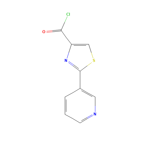 2-pyridin-3-yl-1,3-thiazole-4-carbonyl chloride (CAS: 180992-31-8) - Related Chemical Product