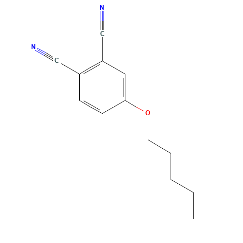 4-pentoxybenzene-1,2-dicarbonitrile (CAS: 106943-83-3) - Related Chemical Product