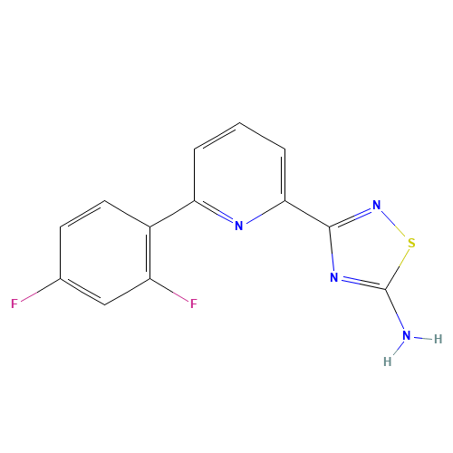 3-[6-(2,4-difluorophenyl)pyridin-2-yl]-1,2,4-thiadiazol-5-amine (CAS: 1179361-57-9) - Related Chemical Product