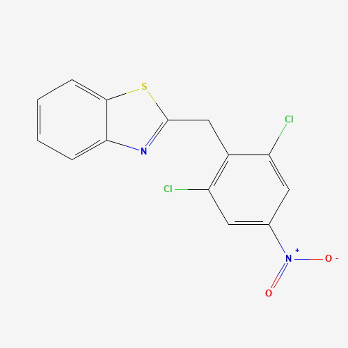 2-[(2,6-dichloro-4-nitrophenyl)methyl]-1,3-benzothiazole (CAS: 315228-04-7) - Related Chemical Product