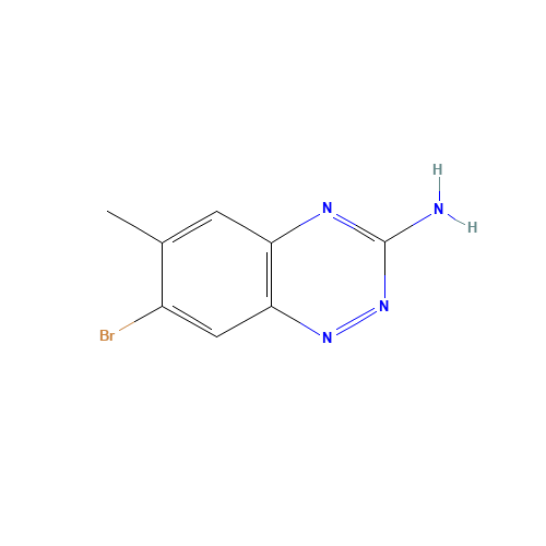7-bromo-6-methyl-1,2,4-benzotriazin-3-amine (CAS: 867333-38-8) - Related Chemical Product