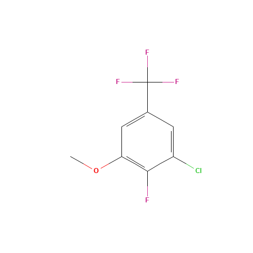 1-chloro-2-fluoro-3-methoxy-5-(trifluoromethyl)benzene (CAS: 261763-01-3) - Related Chemical Product