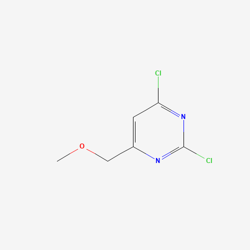 2,4-dichloro-6-(methoxymethyl)pyrimidine (CAS: 1037543-27-3) - Chemical Structure and Molecular Formula 