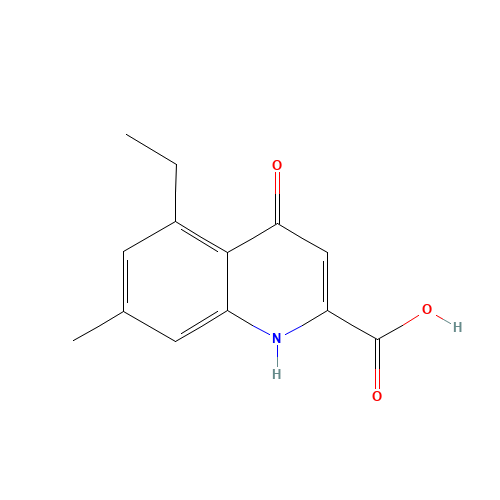 5-ethyl-7-methyl-4-oxo-1H-quinoline-2-carboxylic acid (CAS: 123157-64-2) - Related Chemical Product