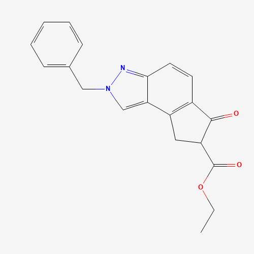 ethyl 2-benzyl-6-oxo-7,8-dihydrocyclopenta[e]indazole-7-carboxylate (CAS: 1235962-97-6) - Related Chemical Product