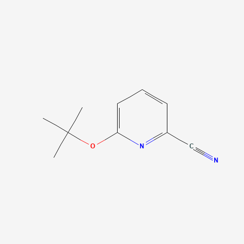 6-[(2-methylpropan-2-yl)oxy]pyridine-2-carbonitrile (CAS: 1211584-93-8) - Related Chemical Product