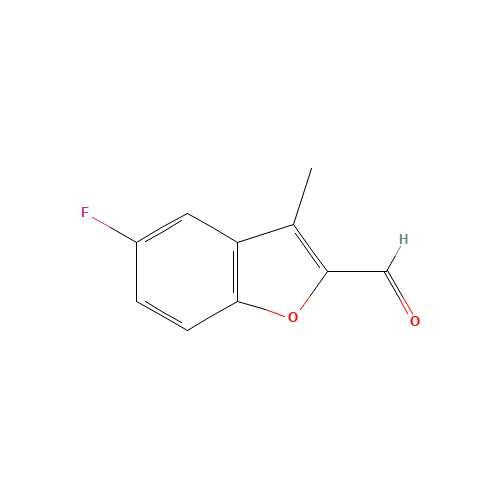 5-fluoro-3-methyl-1-benzofuran-2-carbaldehyde (CAS: 57329-34-7) - Related Chemical Product