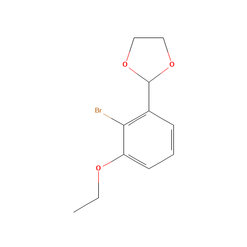 2-(2-bromo-3-ethoxyphenyl)-1,3-dioxolane (CAS: 1364685-20-0) - Related Chemical Product