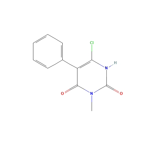 6-chloro-3-methyl-5-phenyl-1H-pyrimidine-2,4-dione (CAS: 133801-12-4) - Related Chemical Product