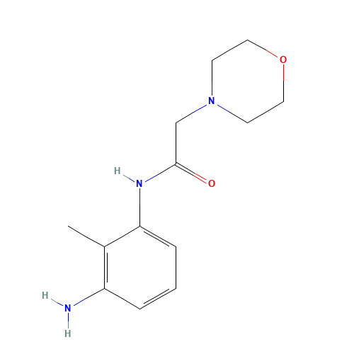 N-(3-amino-2-methylphenyl)-2-morpholin-4-ylacetamide (CAS: 882670-60-2) - Related Chemical Product