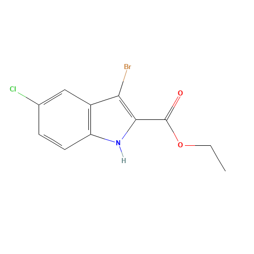 ethyl 3-bromo-5-chloro-1H-indole-2-carboxylate (CAS: 93704-68-8) - Related Chemical Product