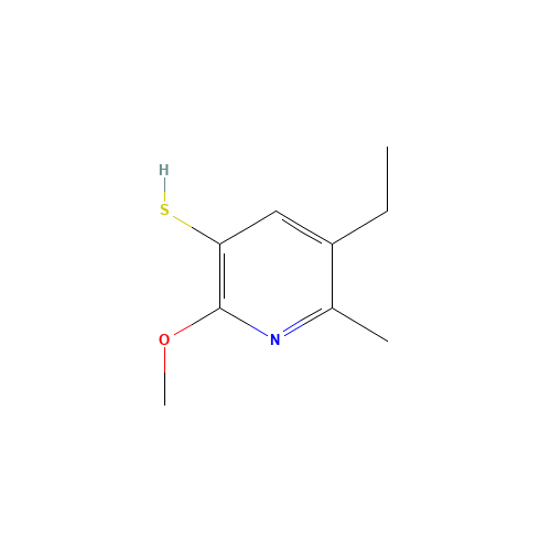 5-ethyl-2-methoxy-6-methylpyridine-3-thiol (CAS: 139548-64-4) - Related Chemical Product
