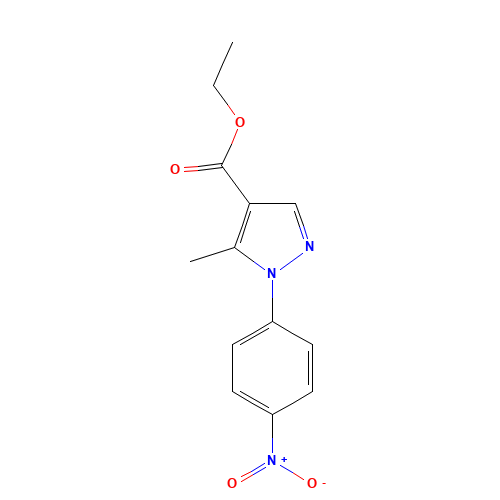 ethyl 5-methyl-1-(4-nitrophenyl)pyrazole-4-carboxylate (CAS: 260973-82-8) - Related Chemical Product