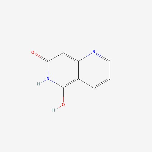 1H-1,6-naphthyridine-5,7-dione (CAS: 1201785-07-0) - Chemical Structure and Molecular Formula 