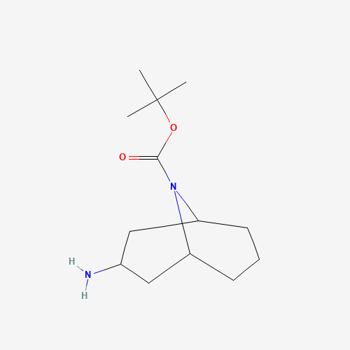 tert-butyl 3-amino-9-azabicyclo[3.3.1]nonane-9-carboxylate (CAS: 202797-03-3) - Related Chemical Product