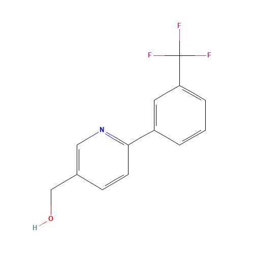 [6-[3-(trifluoromethyl)phenyl]pyridin-3-yl]methanol (CAS: 887974-41-6) - Related Chemical Product