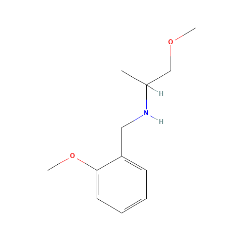 1-methoxy-N-[(2-methoxyphenyl)methyl]propan-2-amine (CAS: 436099-98-8) - Related Chemical Product