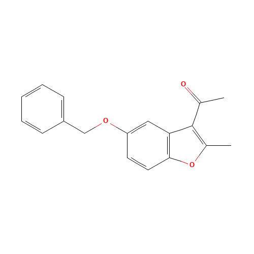 1-(2-methyl-5-phenylmethoxy-1-benzofuran-3-yl)ethanone (CAS: 309935-98-6) - Related Chemical Product