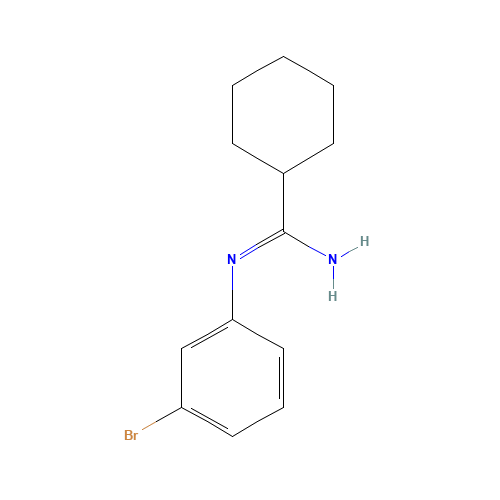 N'-(3-bromophenyl)cyclohexanecarboximidamide (CAS: 1039767-17-3) - Related Chemical Product